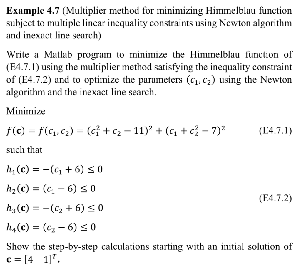 Write a Matlab program using the Matlab function | Chegg.com