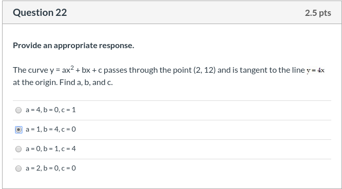 Question 22 2 5 Pts Provide An Appropriate Response Chegg Com