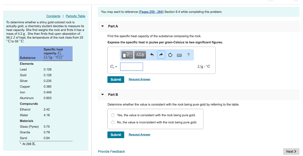 Solved To determine whether a shiny goldcolored rock is