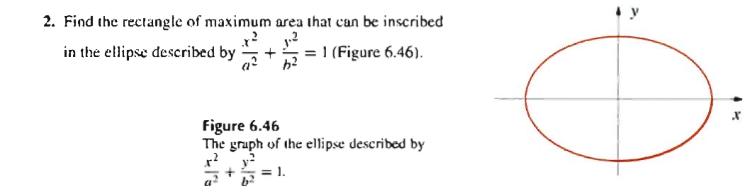Solved 2. Find the rectangle of maximum area that can be | Chegg.com