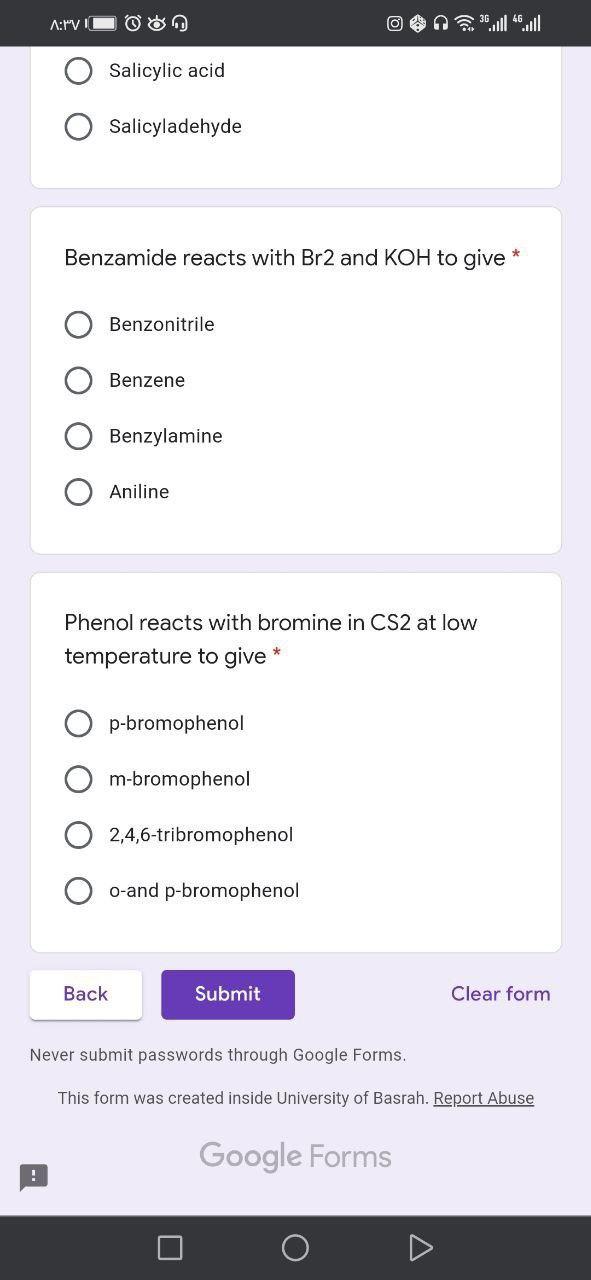 Solved A: MI © Salicylic acid Salicyladehyde Benzamide | Chegg.com