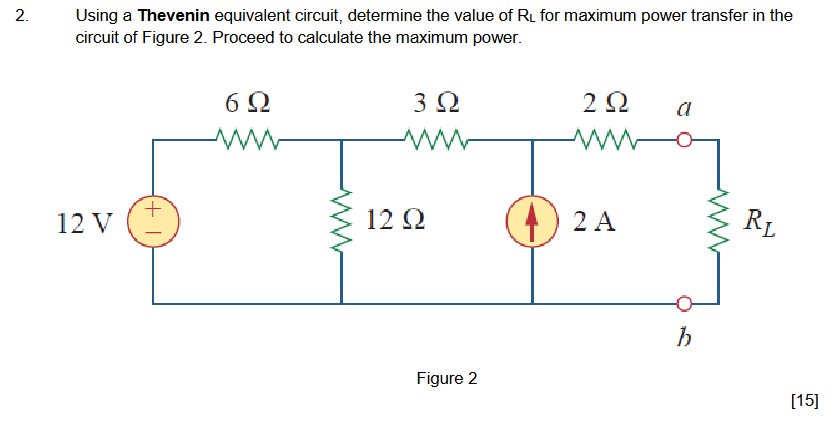 Solved Determine and draw the Thevenin equivalent circuit at | Chegg.com