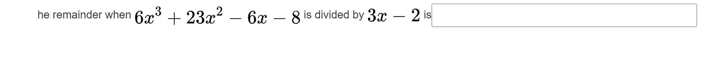 (- 6 divided by 3 x (- 6 2