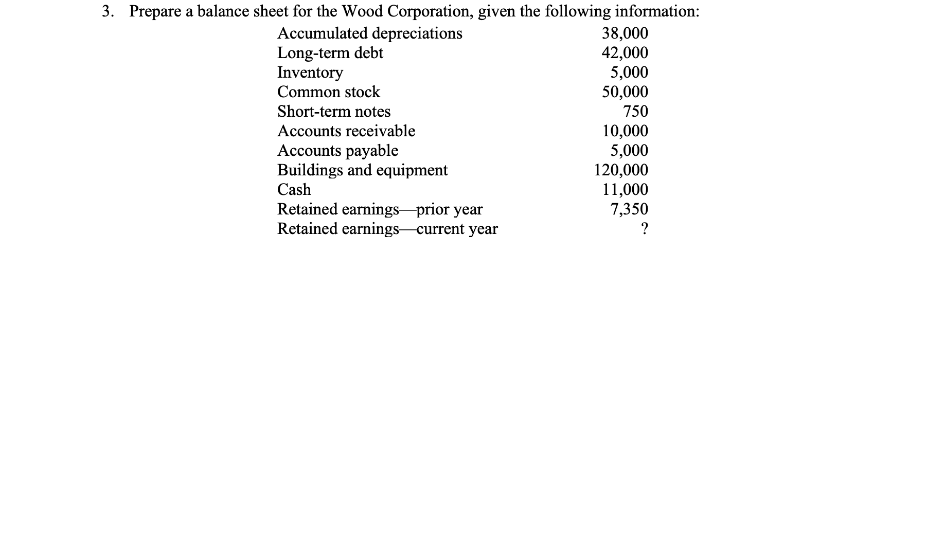 solved-3-prepare-a-balance-sheet-for-the-wood-corporation-chegg