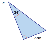 Solved с 34 с 7 cm | Chegg.com