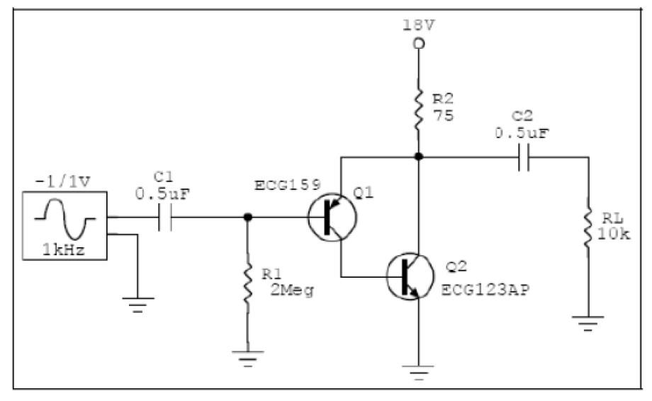 Solved PRACTICE NAME Darlington BJT Amplifier and Feedback