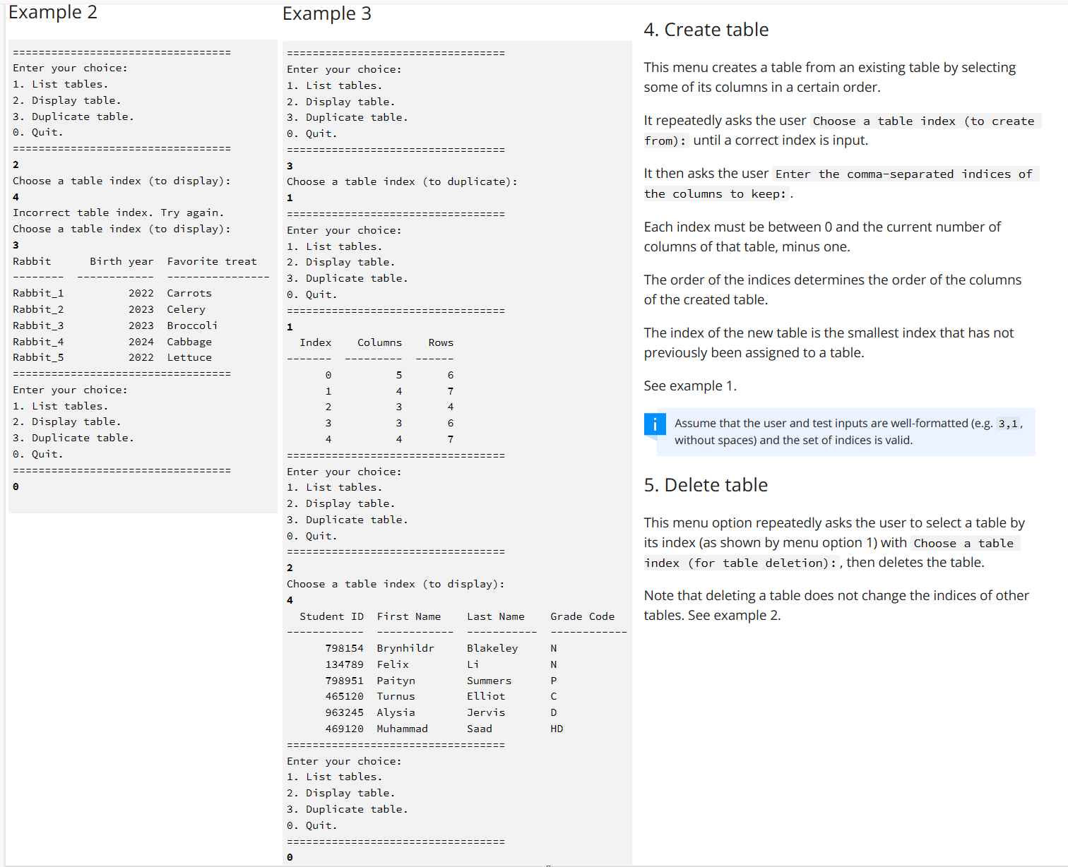Solved Task Description Write a program that allows a user | Chegg.com