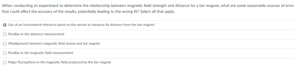 When conducting an experiment to determine the | Chegg.com