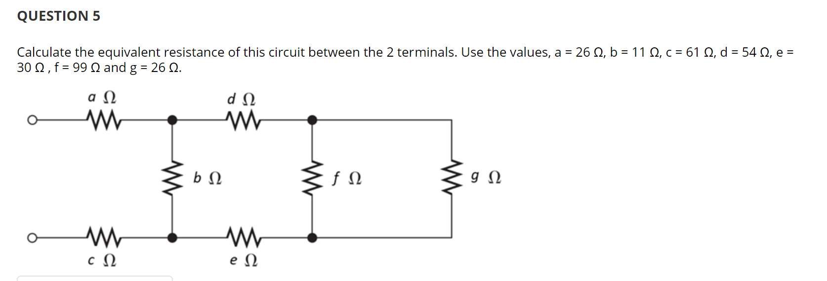 Solved QUESTION 7 Calculate The Current Ib. Use The Values, | Chegg.com