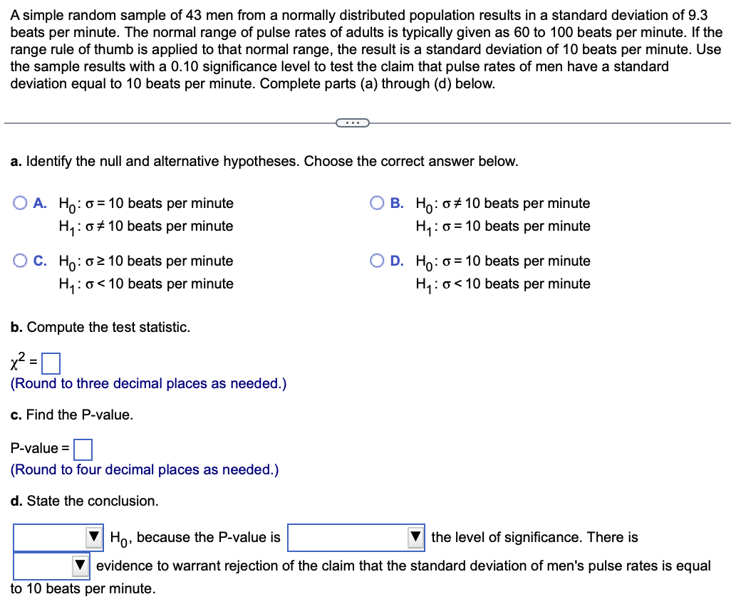 solved-a-simple-random-sample-of-43-men-from-a-normally-chegg