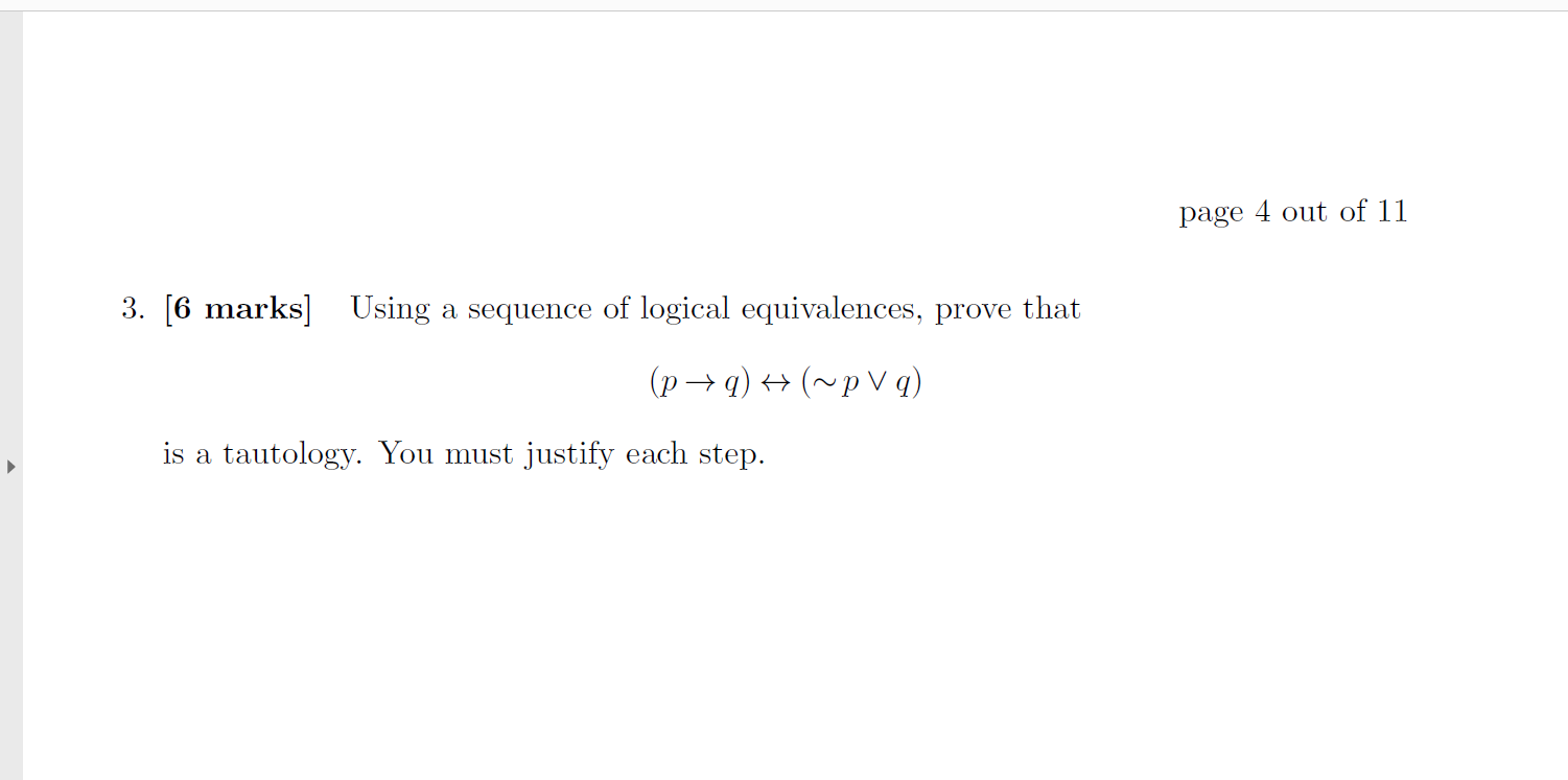 Solved Using A Sequence Of Logical Equivalences Prove 1890