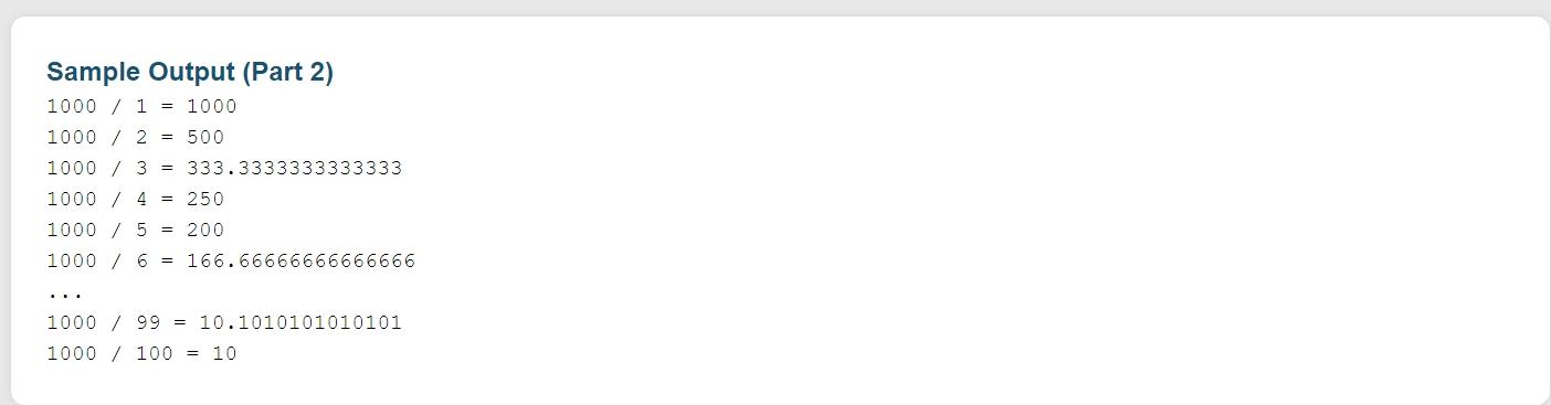 Solved Part 2 Problem Statement Write a program that will | Chegg.com