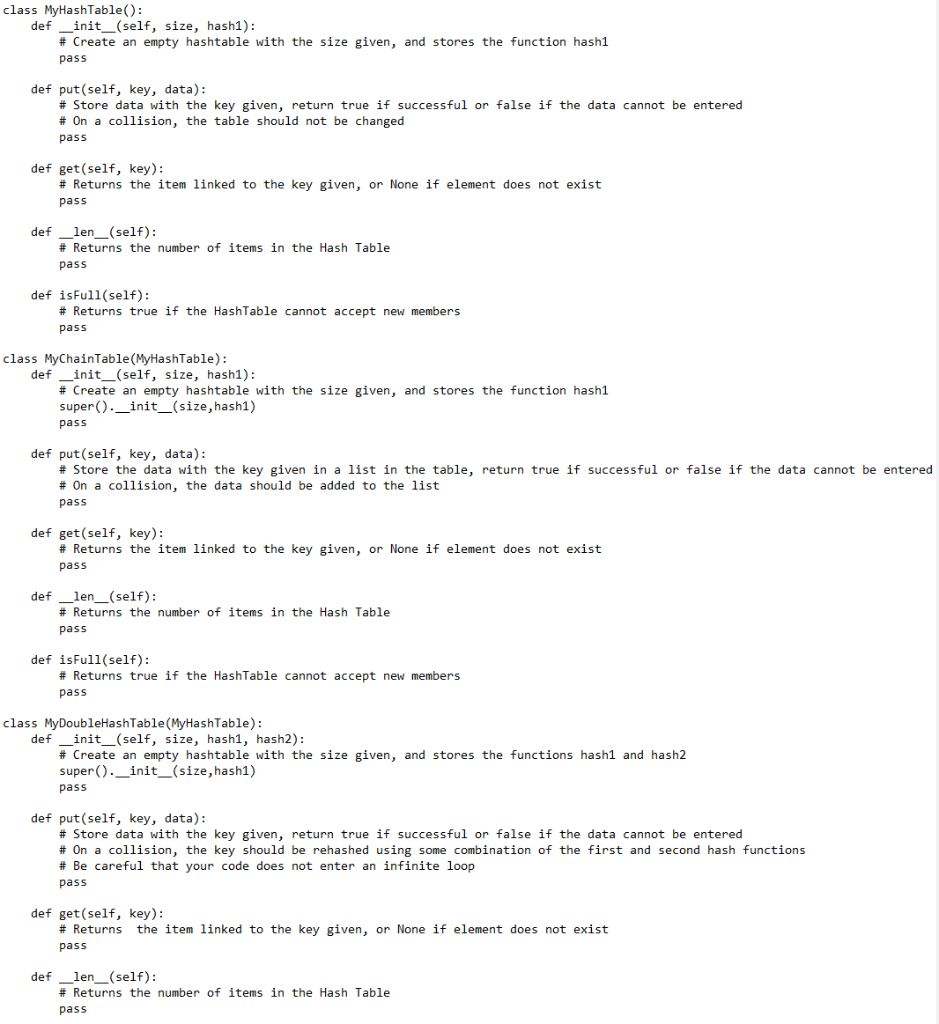 Solved Your file should not have any print statements in it. | Chegg.com
