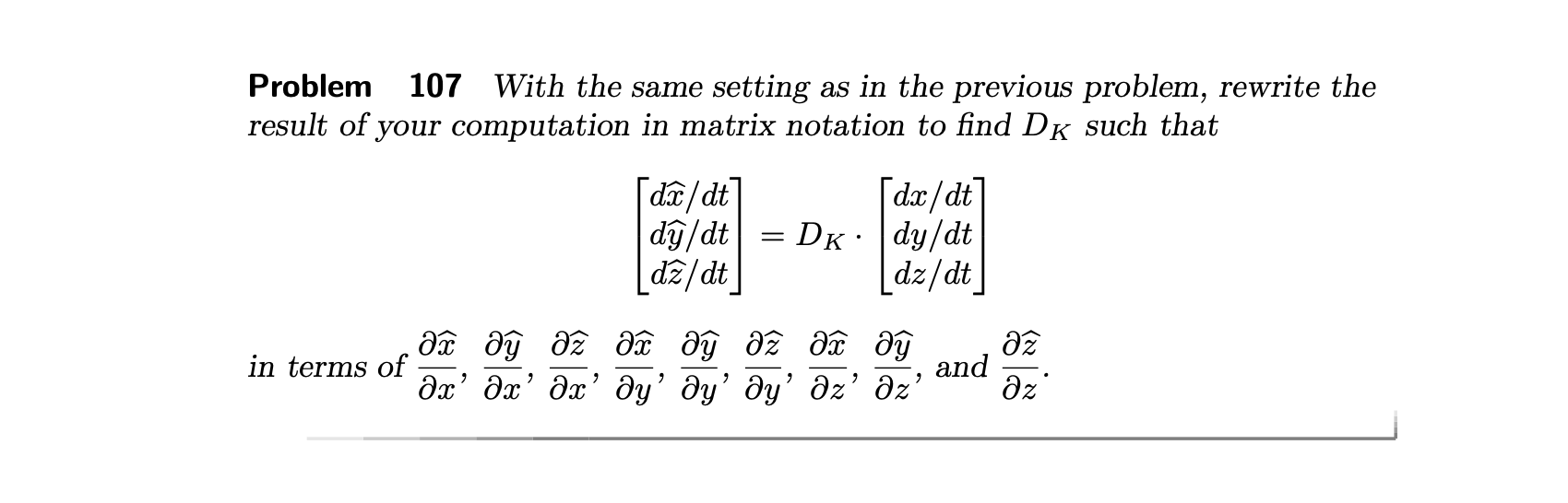 Solved Problem 107 With the same setting as in the previous | Chegg.com
