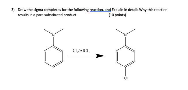 Sigma Formula Complex Solved 3) Draw the sigma complexes for the following | Chegg.com