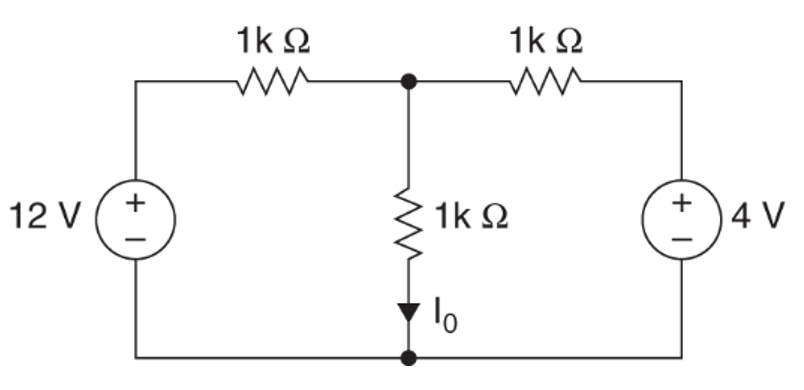 Solved Use nodal analysis to determine Io in the circuits in | Chegg.com