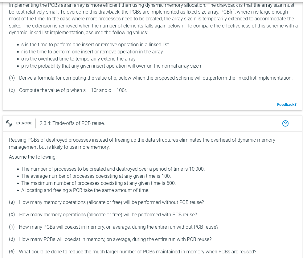 Solved Implementing the PCBs as an array is more efficient | Chegg.com