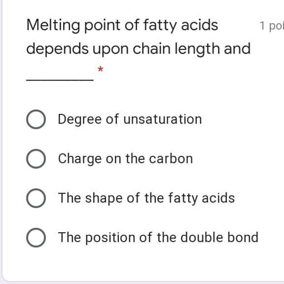 solved-1-pot-melting-point-of-fatty-acids-depends-upon-chain-chegg