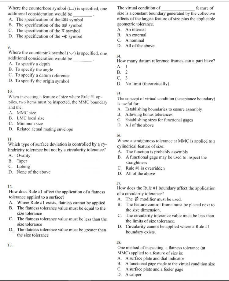 Solved Section B: (Multiple Choice) Circle The Best Answer | Chegg.com