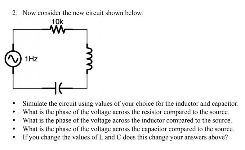 2 Now Consider The New Circuit Shown Below 10k N Chegg Com