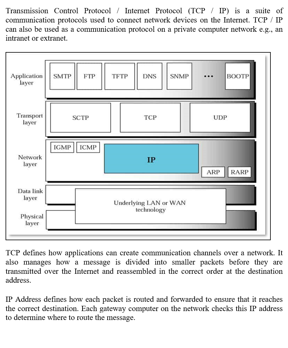 tcp service model