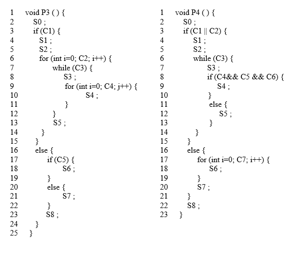 Solved For each of the source code fragments below 1) | Chegg.com