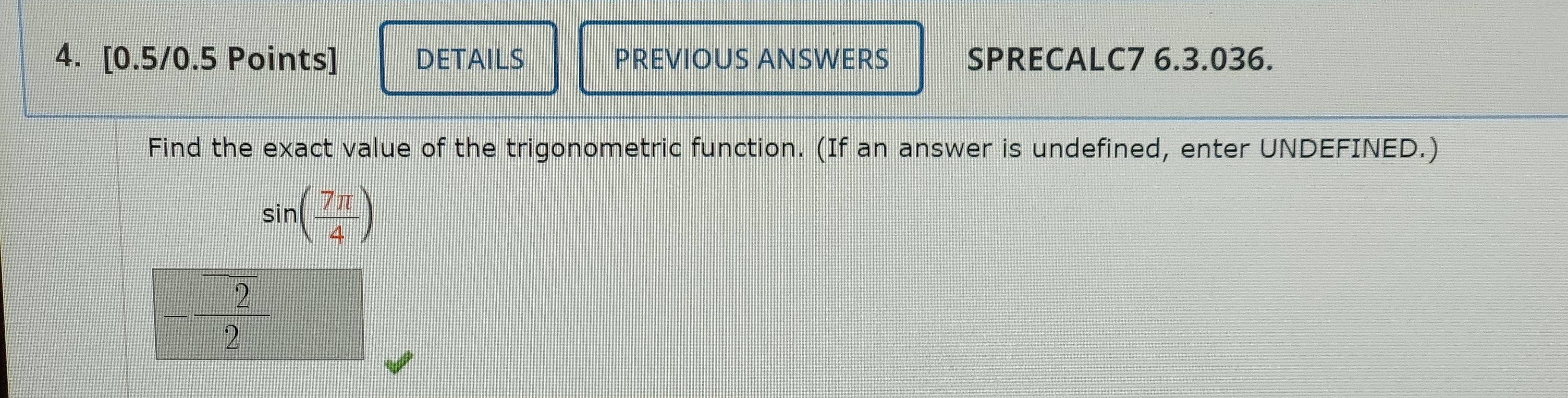 Solved I have the answer I just need the work for it. | Chegg.com