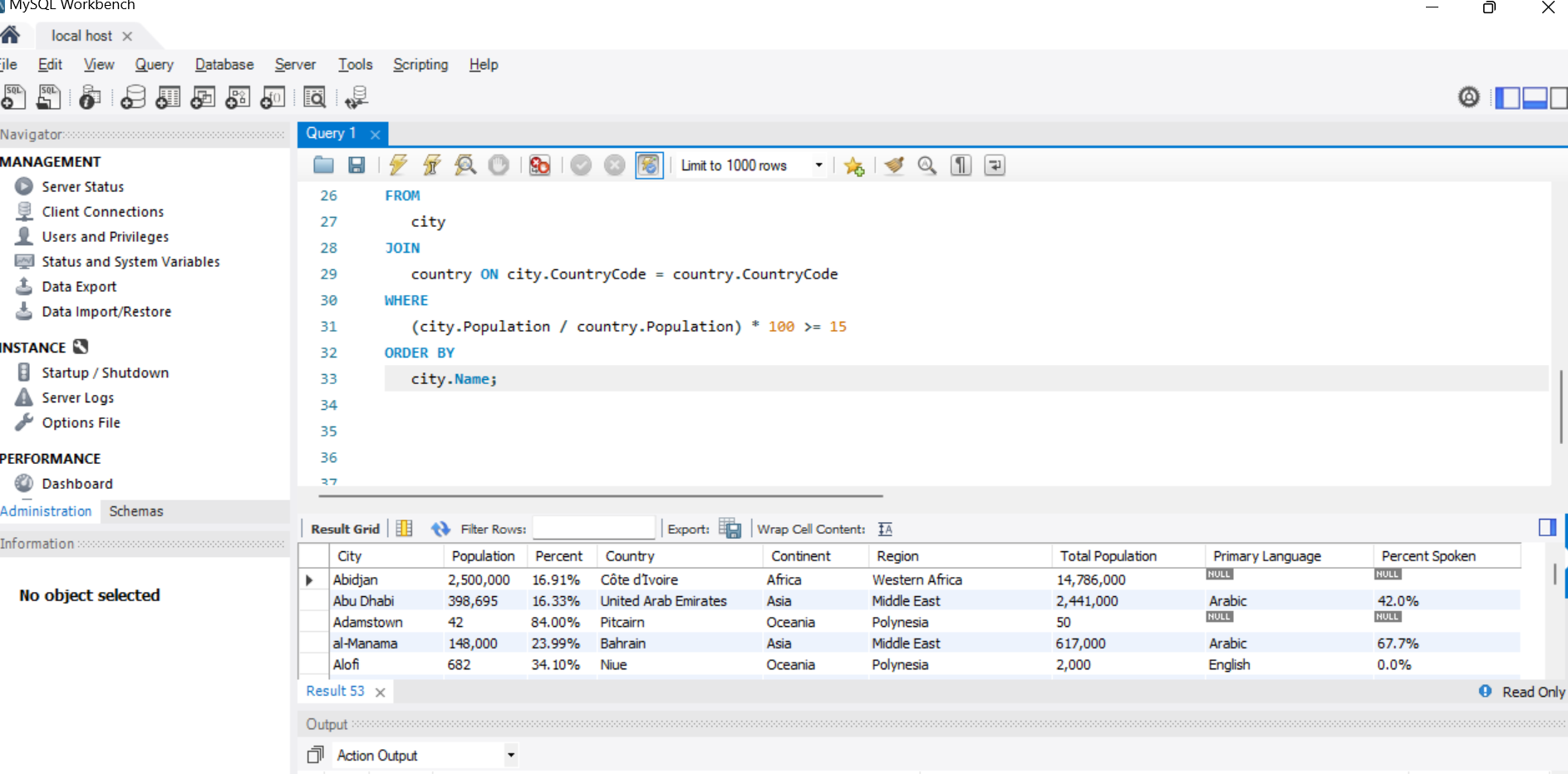Solved HI.. can you help me modify this query so that a can | Chegg.com