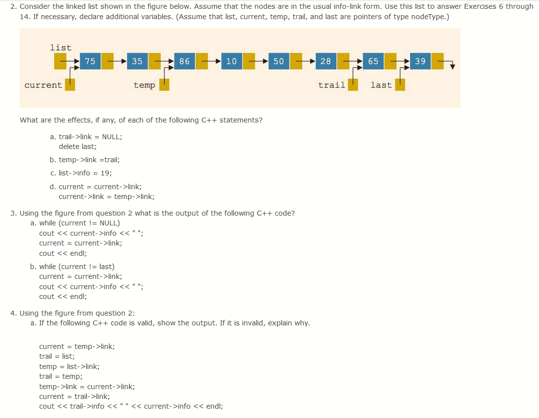 2-consider-the-linked-list-shown-in-the-figure-below-assume-that-the