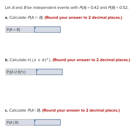 Solved Let A And B Be Mutually Exclusive Events With P A Chegg Com