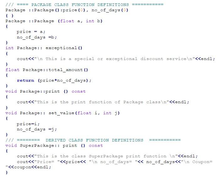Solved Q2. [CLO-2] Read and understand the following code(s) | Chegg.com