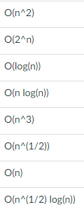 Solved What is the running time of the following python code | Chegg.com
