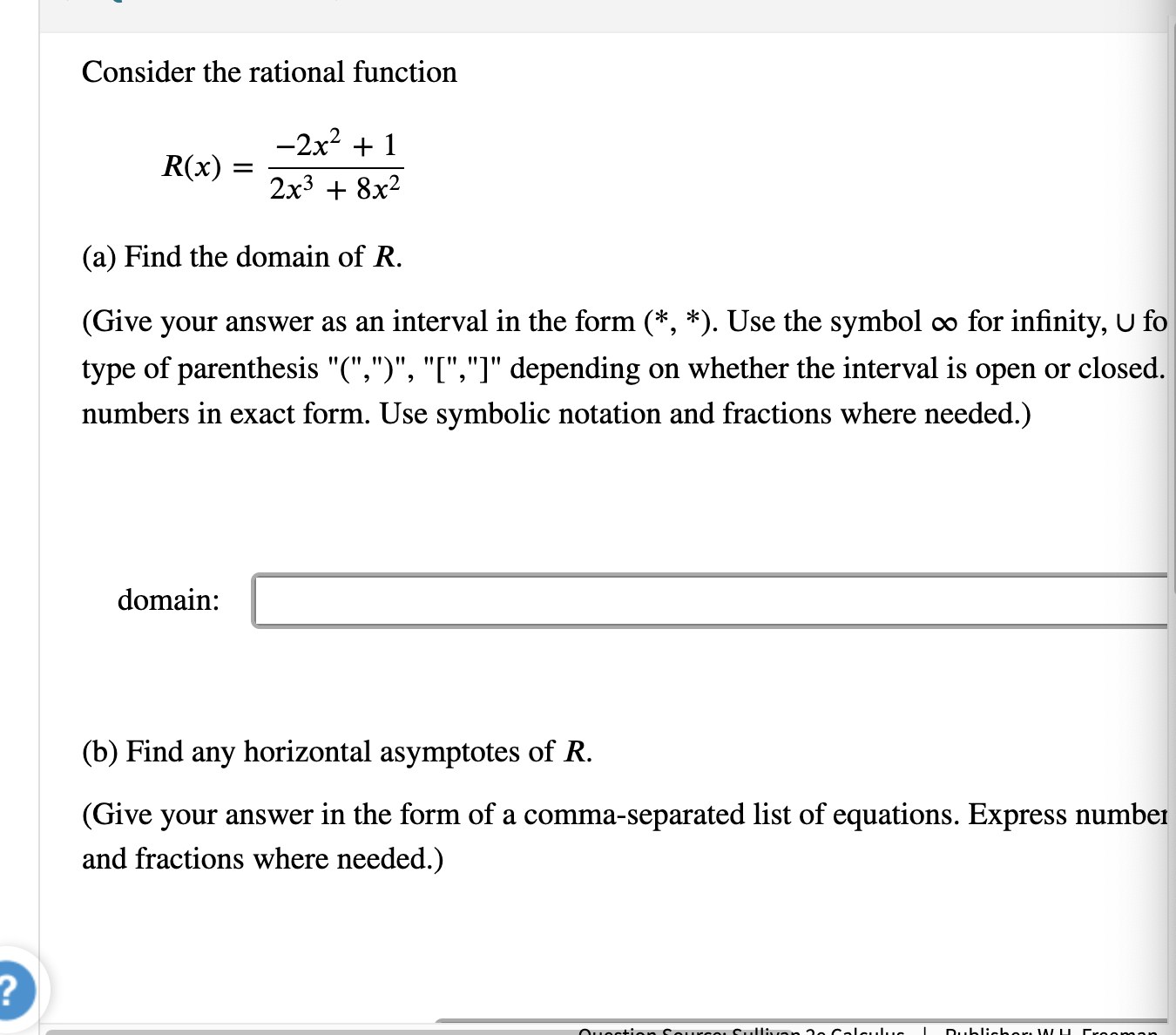 Solved Consider the rational | Chegg.com