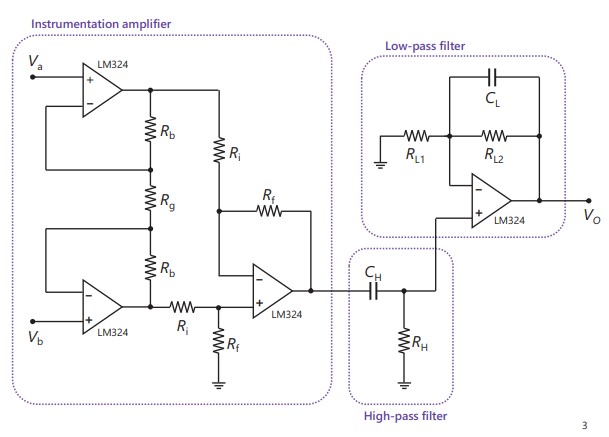 Solved 1. Instrumentation amplifiers• Calculate the gain of | Chegg.com