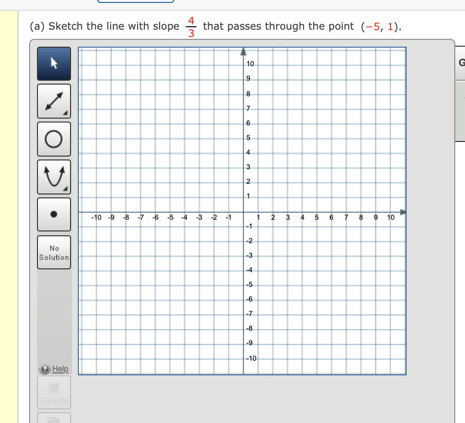 Solved Find an equation of the line that satisfies the given | Chegg.com