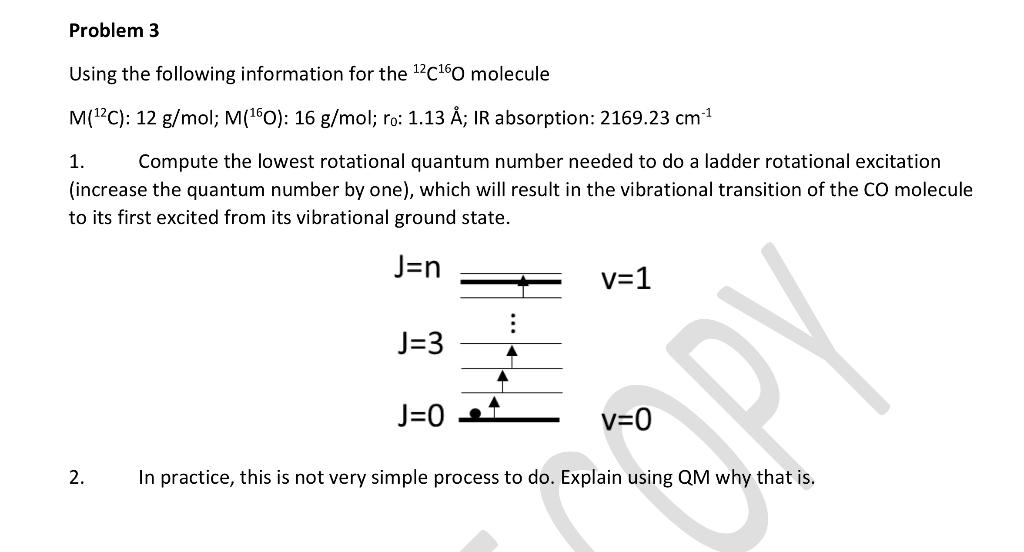 Problem 3 Using The Following Information For The Chegg Com