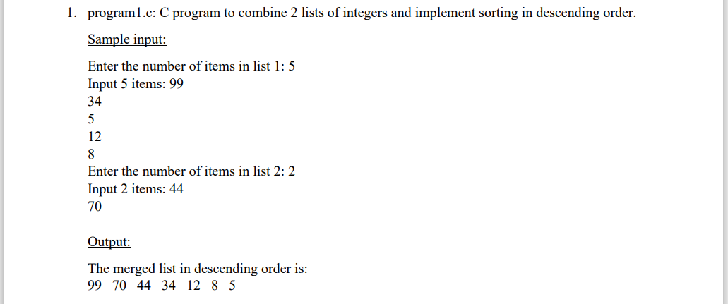 solved-1-program1-c-c-program-to-combine-2-lists-of-chegg