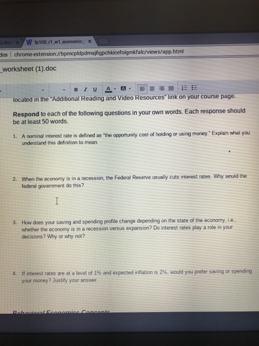 economics-and-you-the-federal-reserve-worksheet-answers-letter-a-worksheets