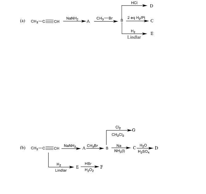 Solved Give The Major Organic Products For Each Step Of 0476