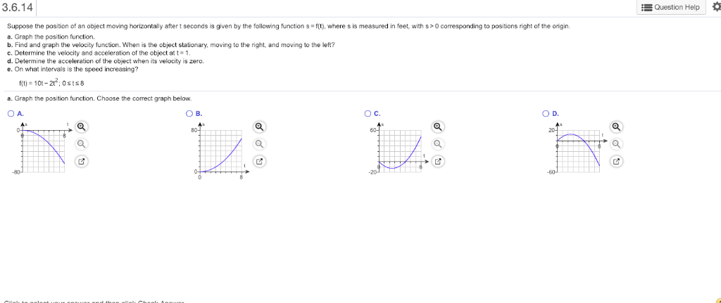 Solved Suppose The Position Of An Object Moving Horizontally Chegg Solved Suppose The Position Of An Object Moving Horizontally Chegg