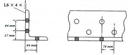 Solved An angle used as a tension member in figure shown. | Chegg.com