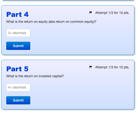 Solved Use The Following Information To Answer The | Chegg.com