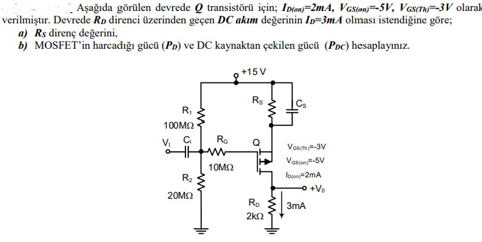 For the circuit shown below, it is given that | Chegg.com