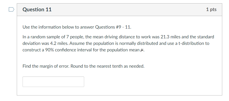 Solved Question 6 1 pts Use the information below to answer | Chegg.com