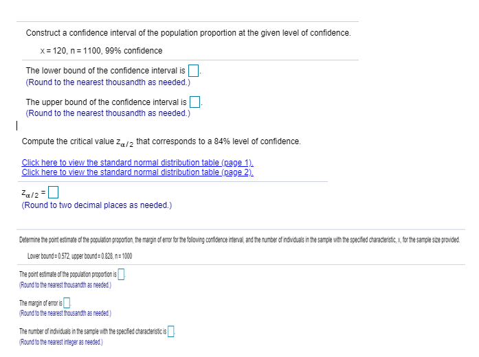 Solved Construct a confidence interval of the population | Chegg.com