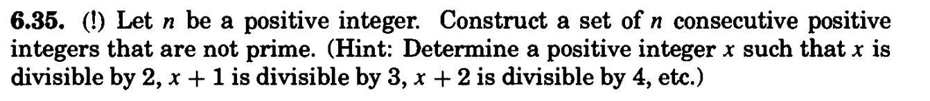 Solved 6.35. (!) Let n be a positive integer. Construct a | Chegg.com