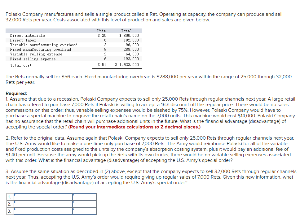 solved-polaski-company-manufactures-and-sells-a-single-chegg