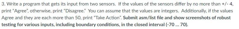 Solved 3. Write a program that gets its input from two | Chegg.com