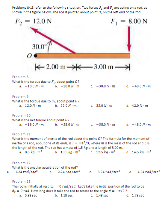 Solved Problems 8−13 refer to the following situation. Two | Chegg.com