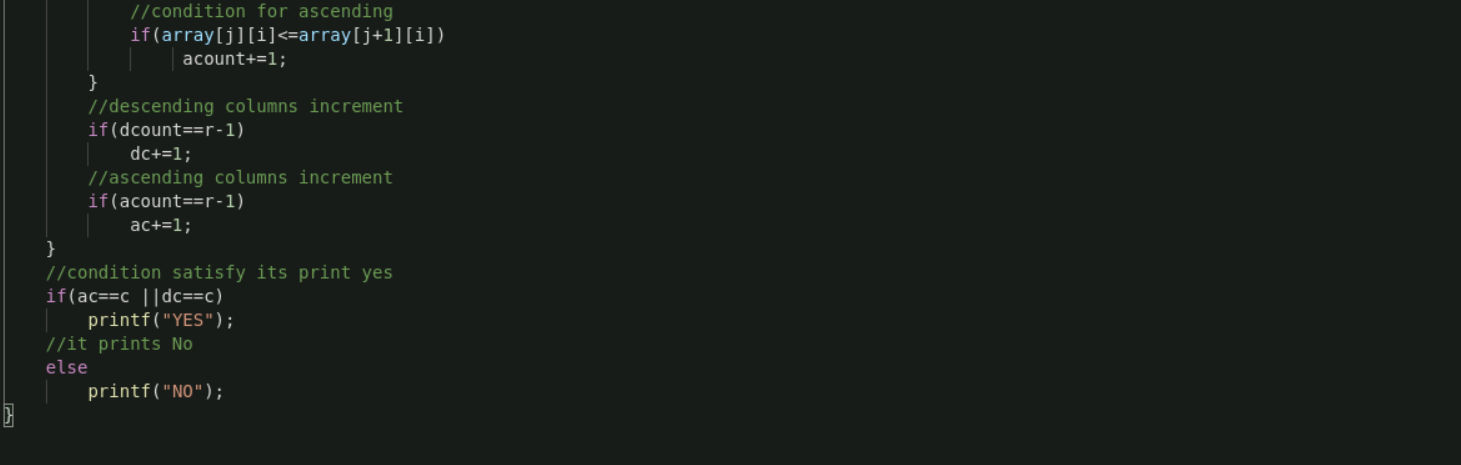 Solved Hi, I have written a code in C programming language | Chegg.com